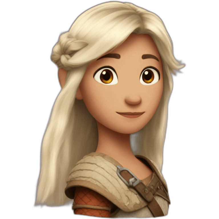 Astrid from httyd emoji