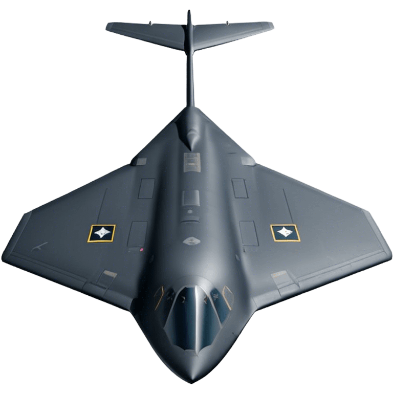 B-2 Spirit bomber - Northrop B-2 (Model Year: 2021) (Iconic colour: Stealth black) emoji