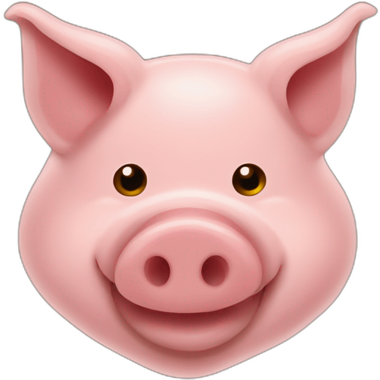 pig cutted on bacon emoji