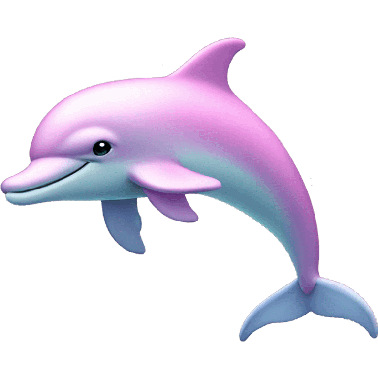 Pastel-pink-colors-dolphin emoji