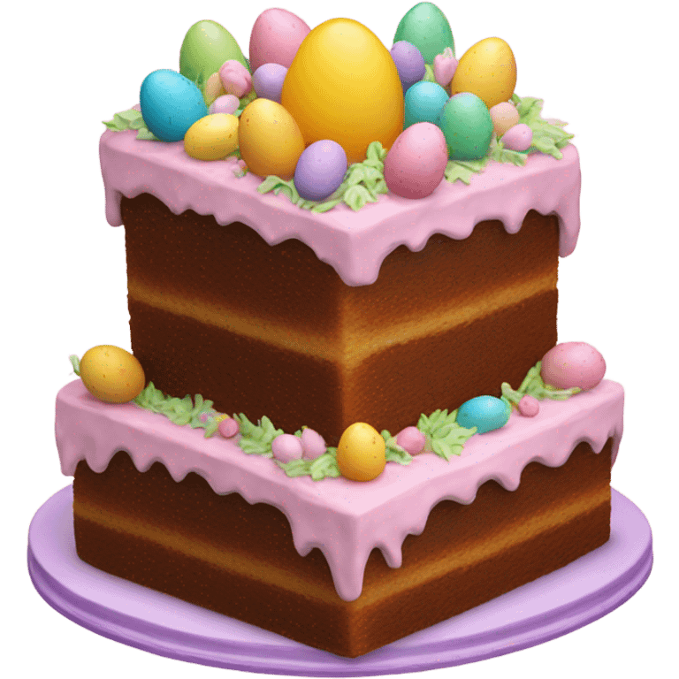 Easter cake emoji