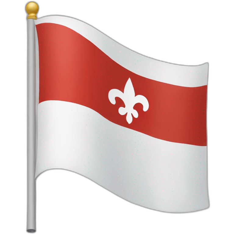 Monaco’s flag with a T emoji