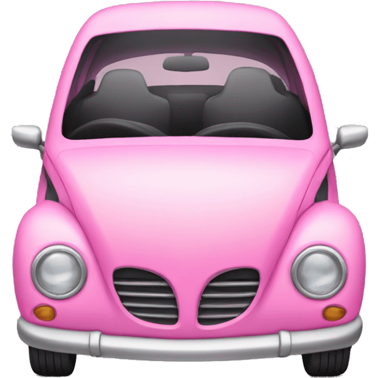 Pink car emoji