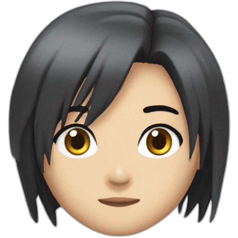 mikasa ackerman soccor emoji