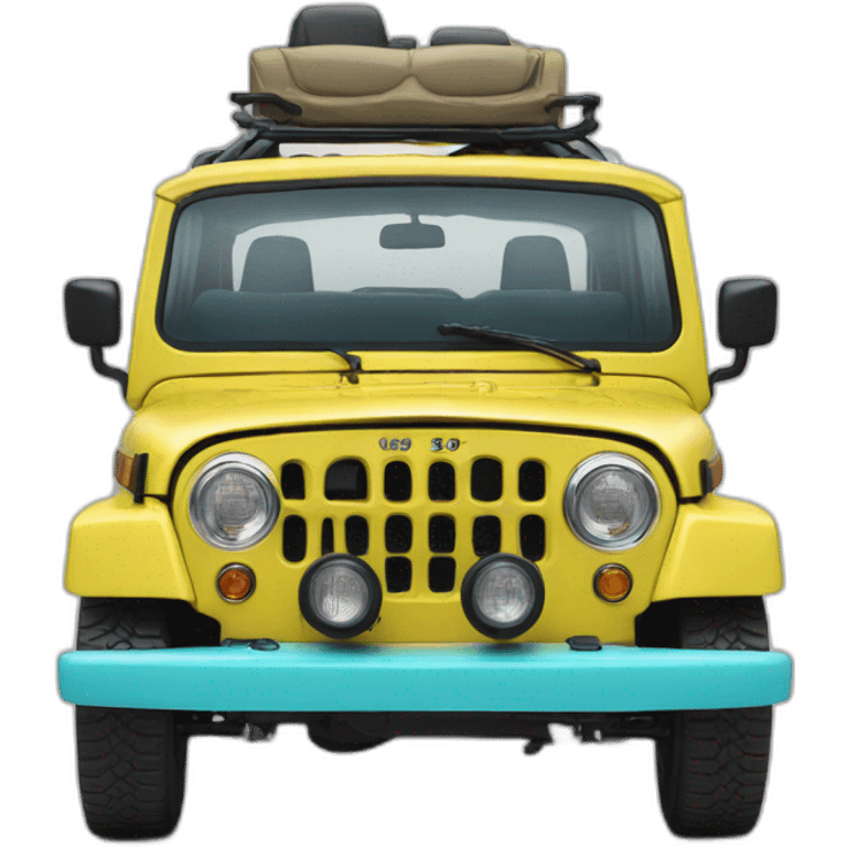 jeep surf 80s emoji