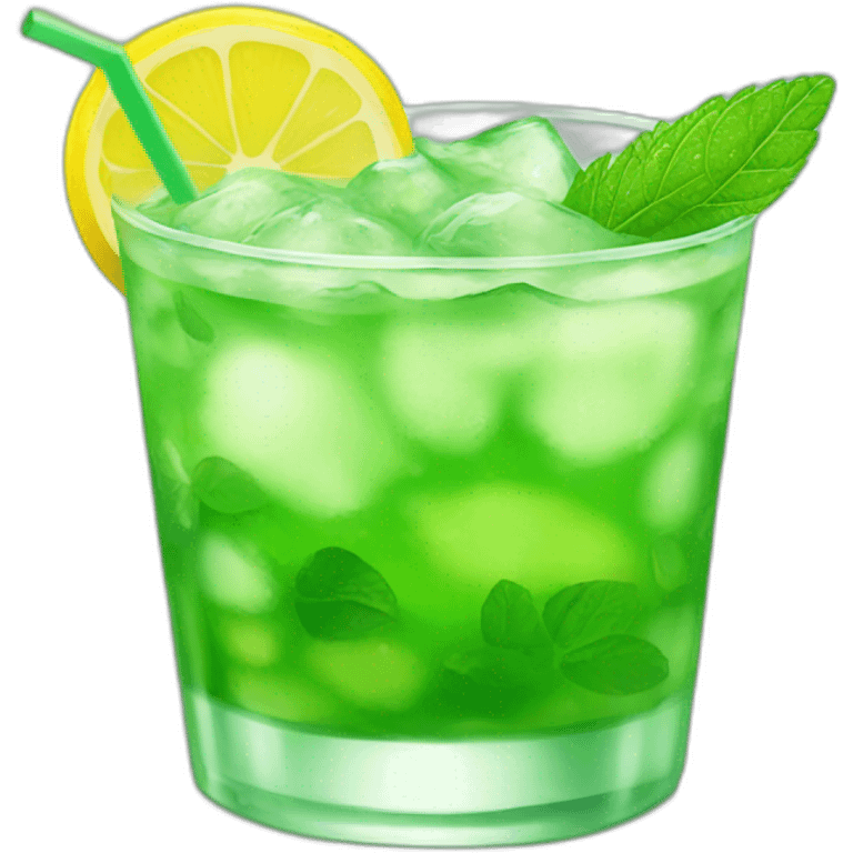 Amine mojito emoji