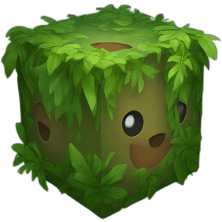 Jungle cube emoji