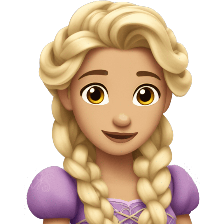 Disney Princess tangled emoji