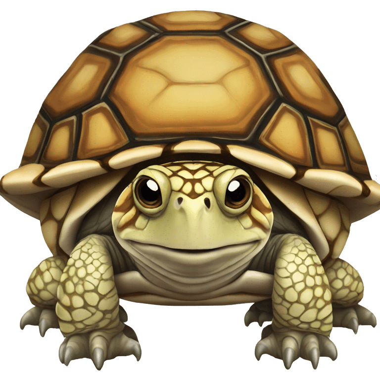 Ornate Box turtle emoji