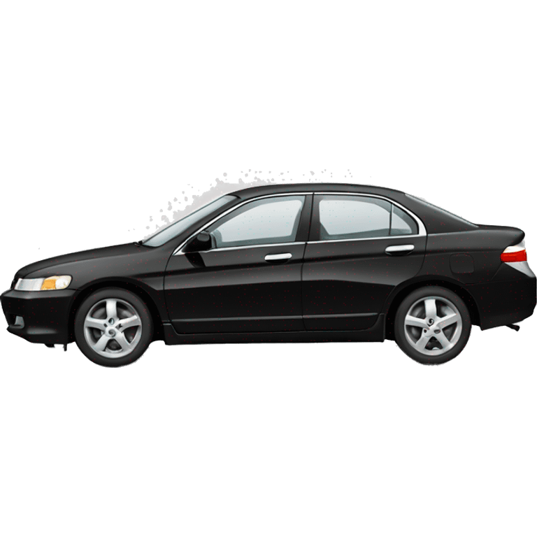 Honda accord car black 1999 year emoji