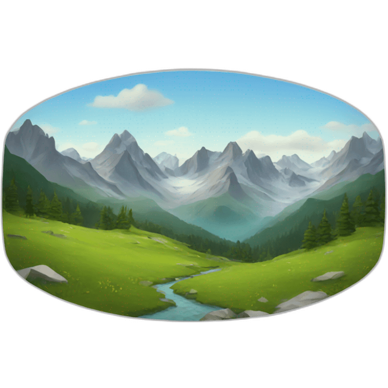 Alpine Landscape emoji