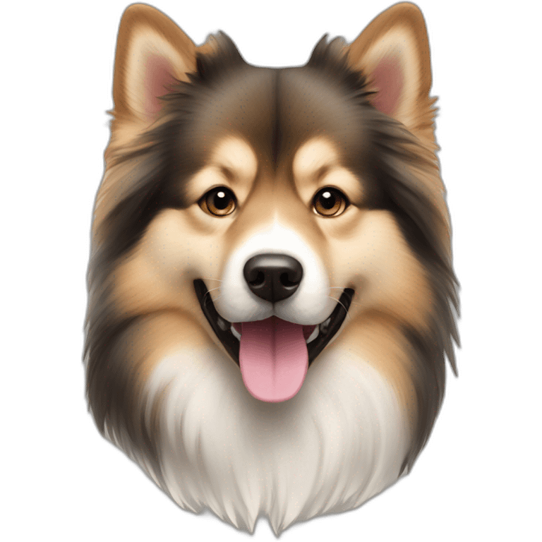 dog svensk lapphund emoji