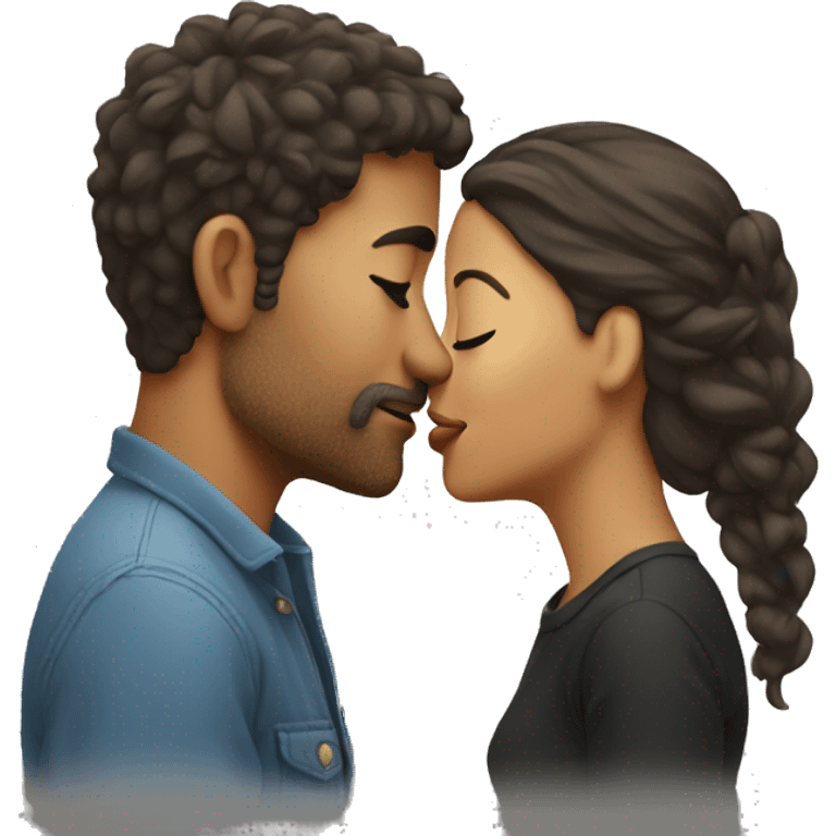 Couple kissing  emoji