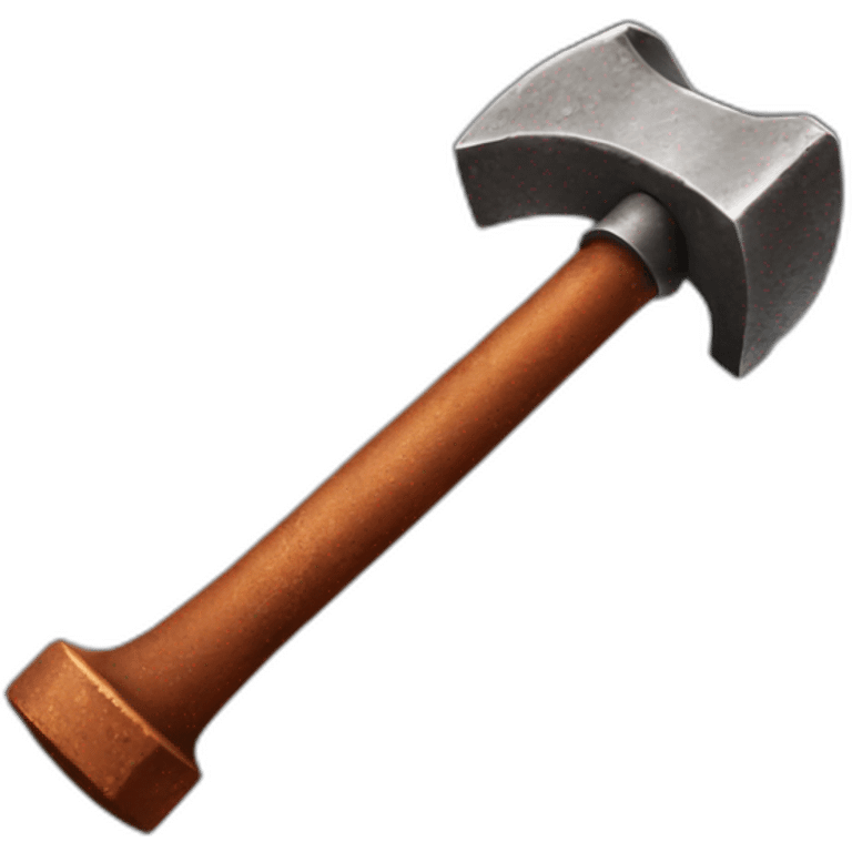 Rusty hammer emoji