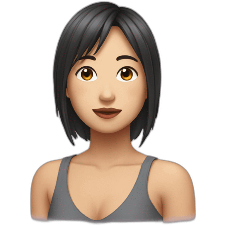 Aya nakamura qui fait des cœurs emoji