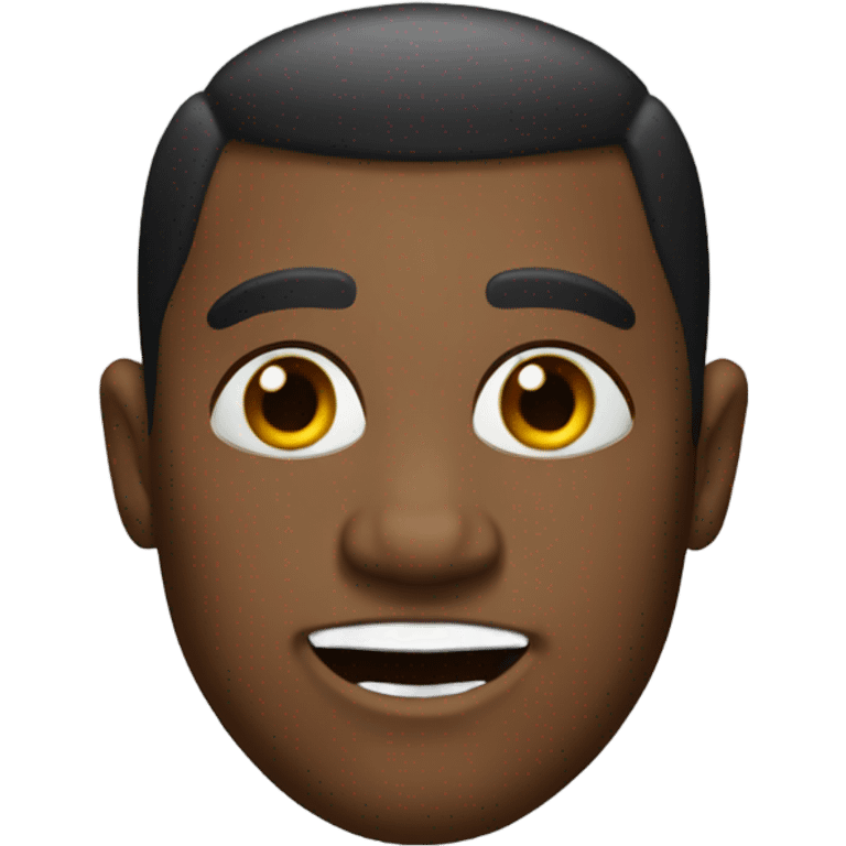 An NFL referee with a face of a donkey emoji