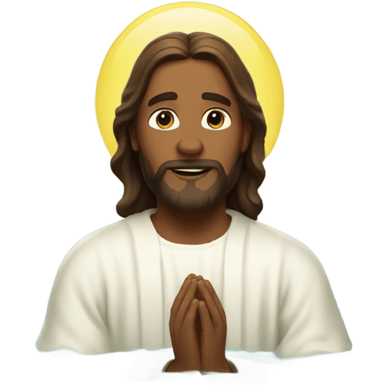 jesus being baptized emoji