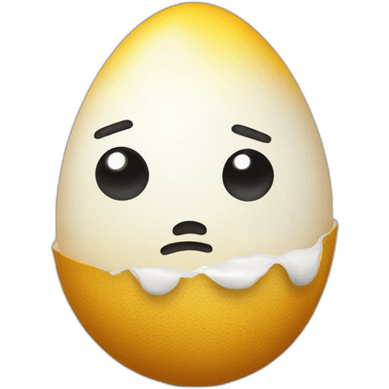 Bad Egg with face emoji