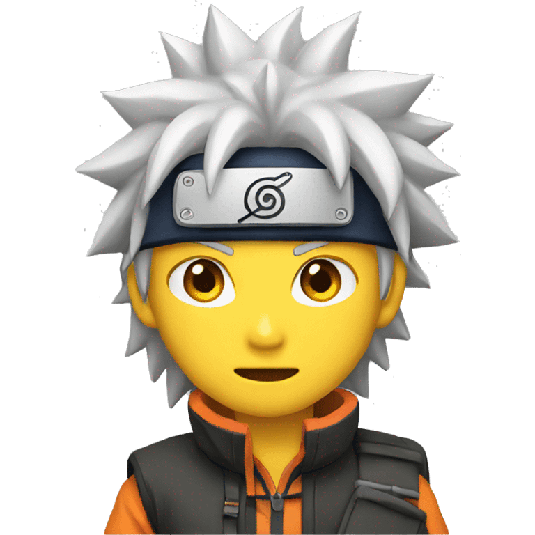 Naruto with MacBook emoji