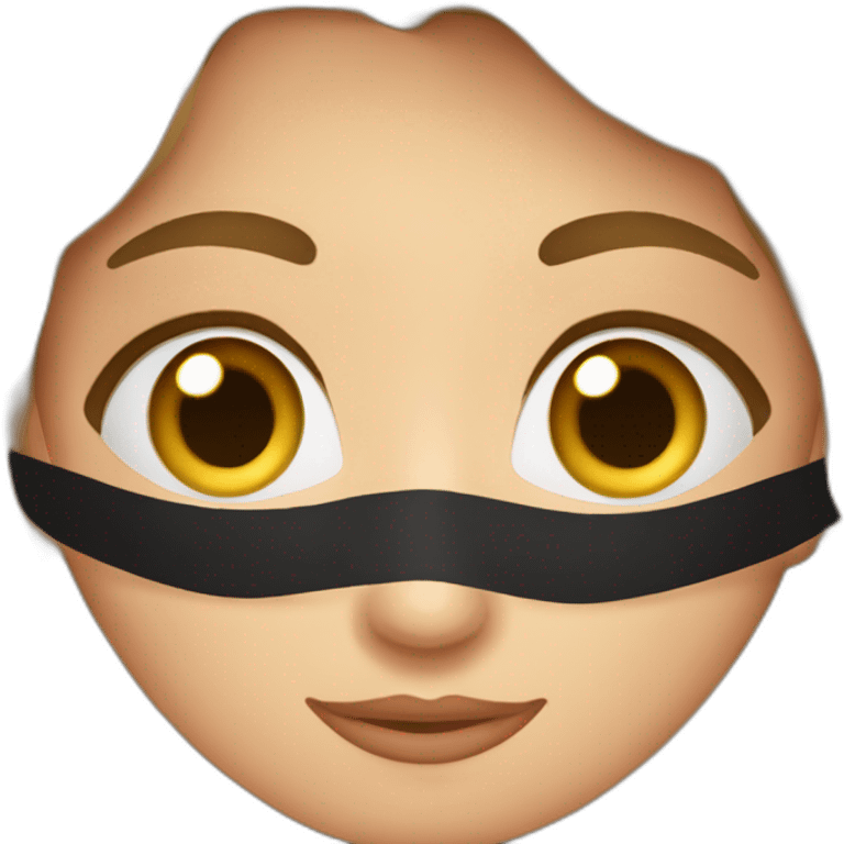 Quiero un emoji mujer , ojos rasgados,media edad morena, ojos marrones,pelo ondulado, media melena emoji