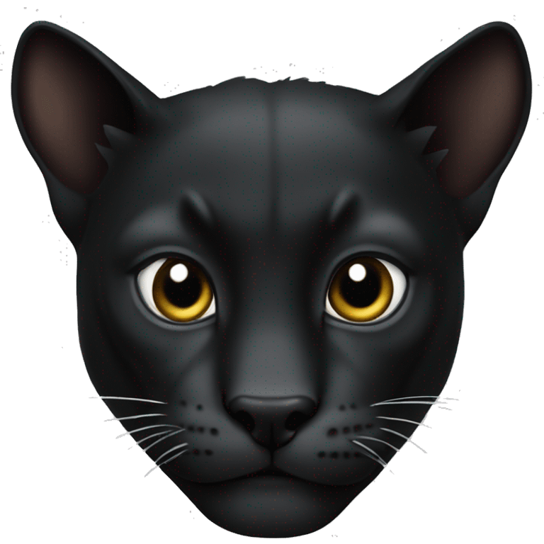 Animal pantera negra emoji