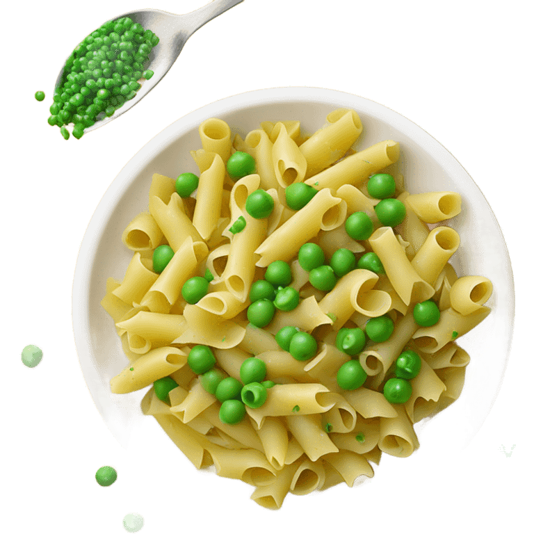 Pasta with peas  emoji