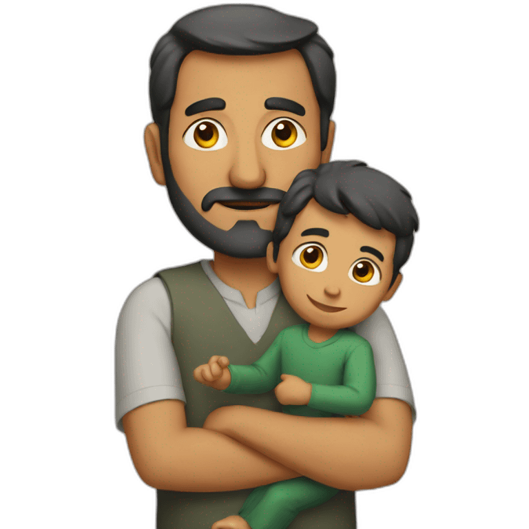 A pakistani father emoji