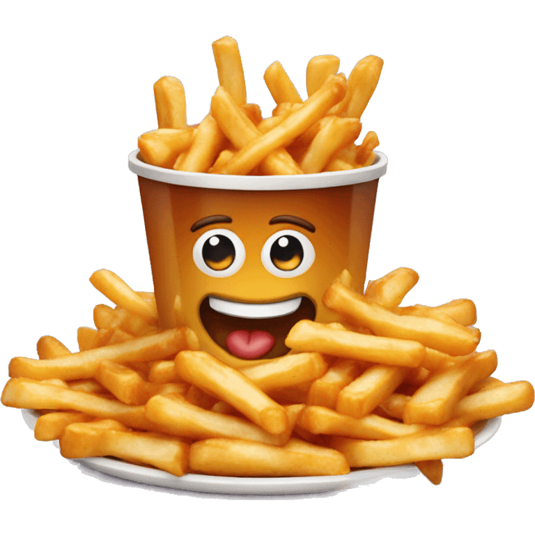 Poutine who eat poutine emoji