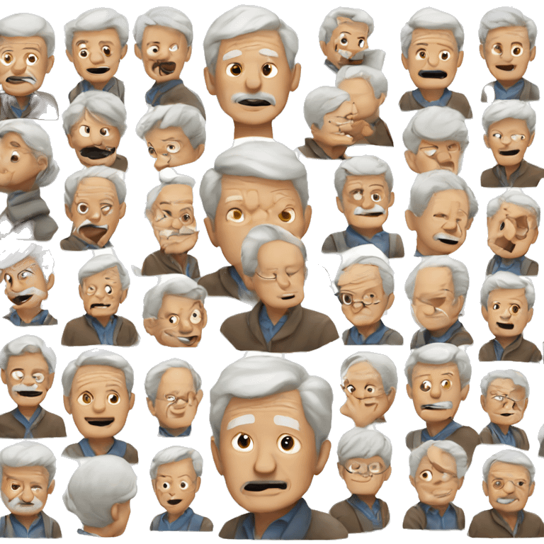 old man emoji