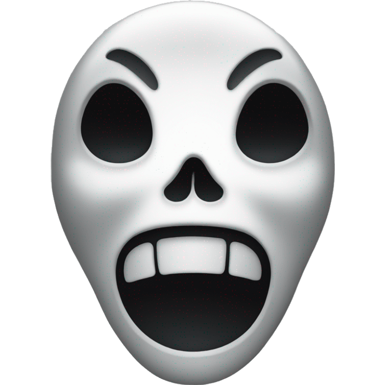 ghost face scream movie emoji