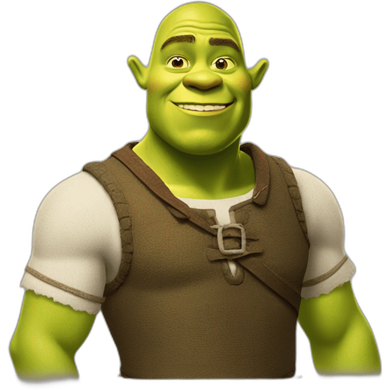 shrek and fiona detail emoji