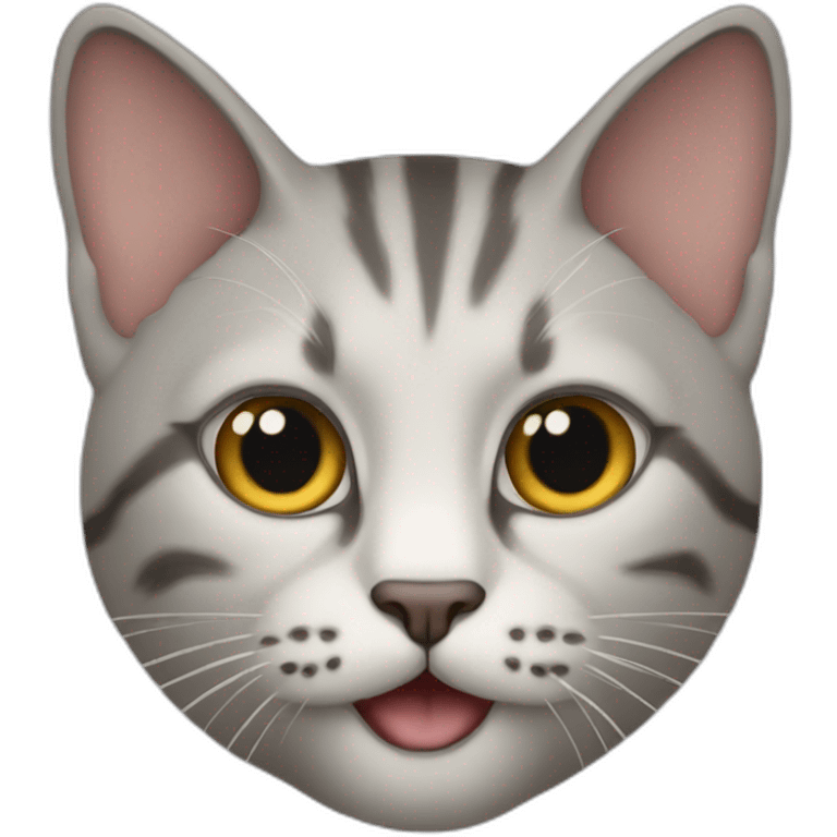 Cat-with-riker-face emoji