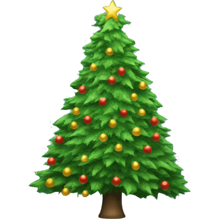 christmas tree emoji