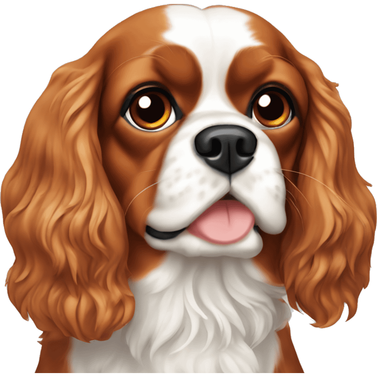 Cavalier king charles Spaniel  emoji