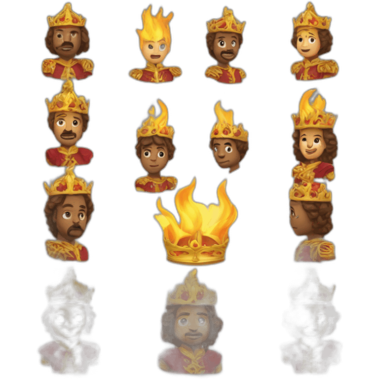 Les royaumes de feu emoji