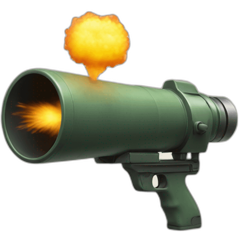 Cat firing bazooka emoji