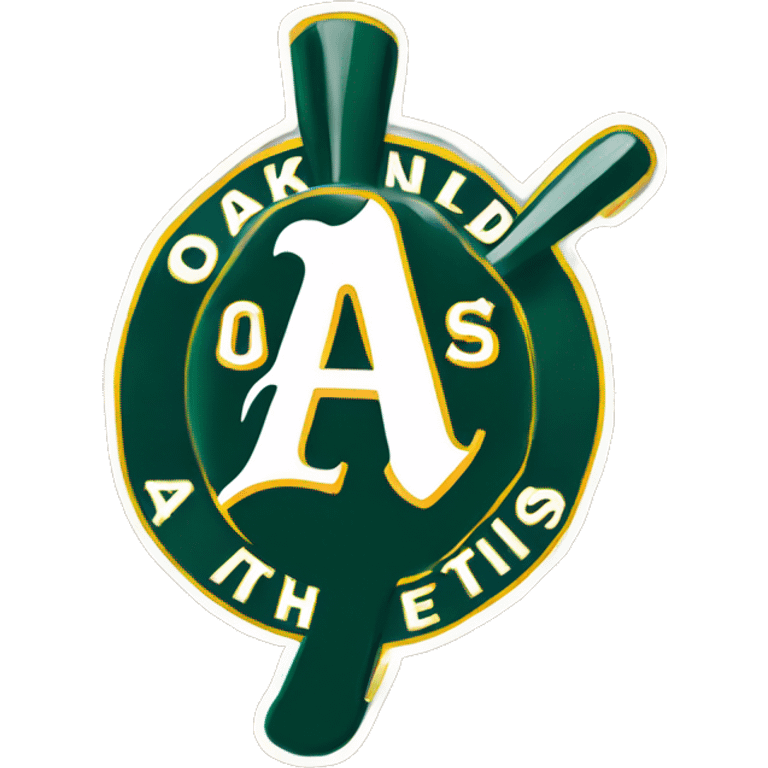 Oakland Athletics logo emoji