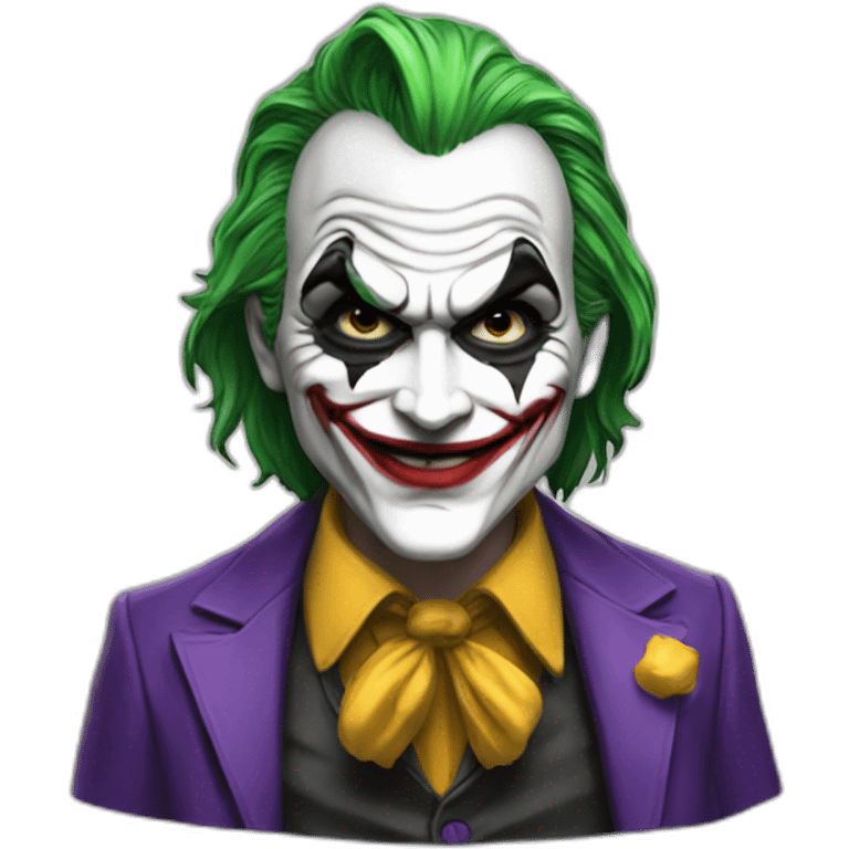  joker whit batman emoji