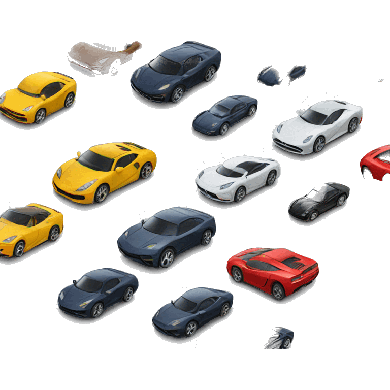 Expensive cars emoji