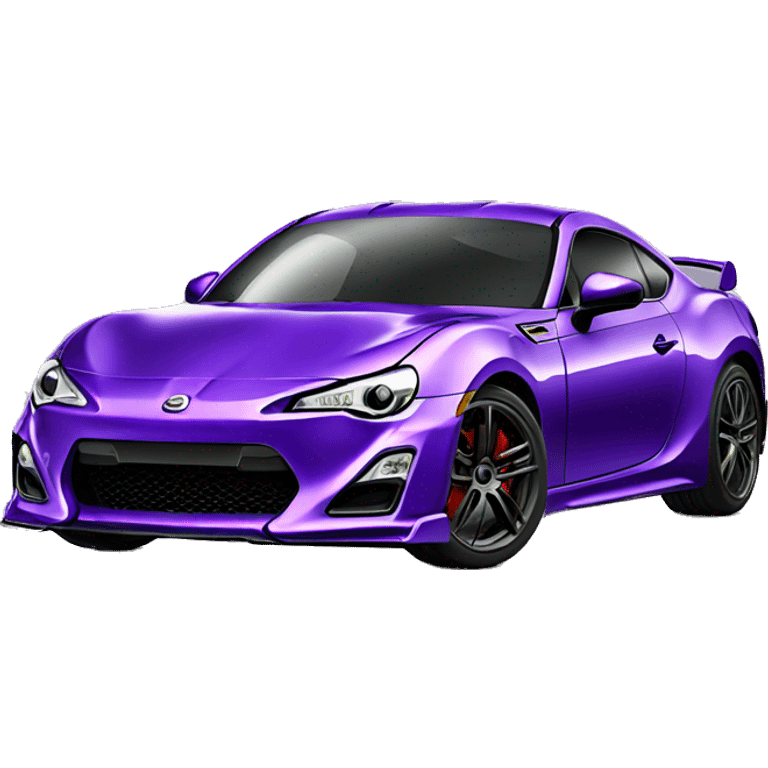 purple gt86 aero  emoji