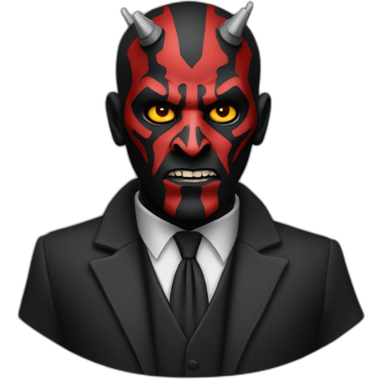 darth maul in a suit emoji