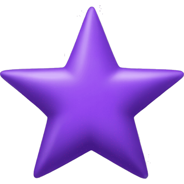 Purple star emoji