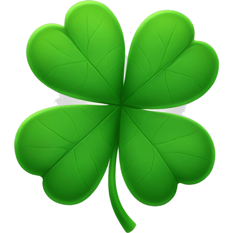 5 leaf clover emoji