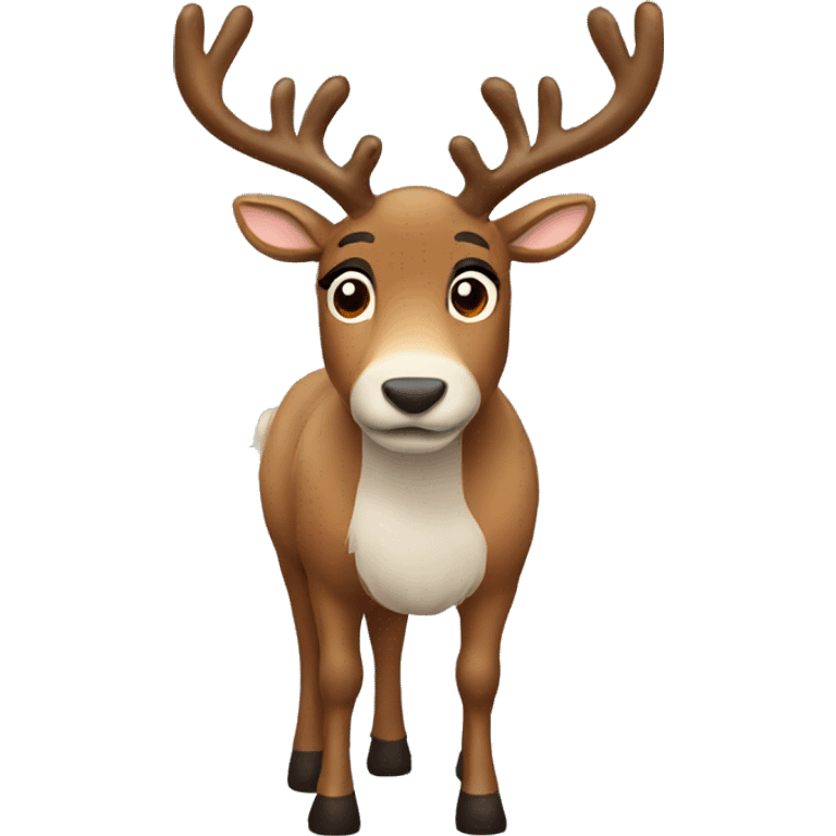 Christmas Reindeer emoji