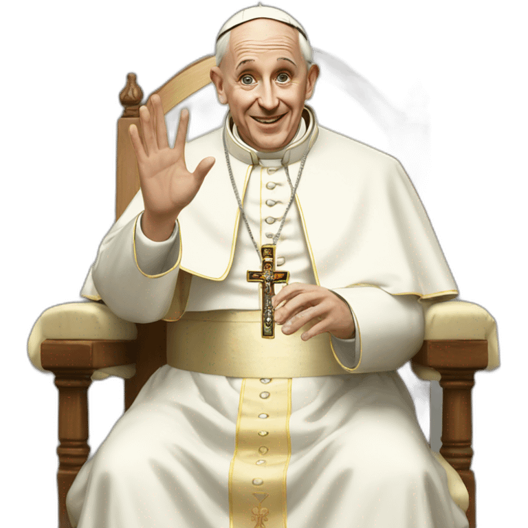 pope blesses you emoji