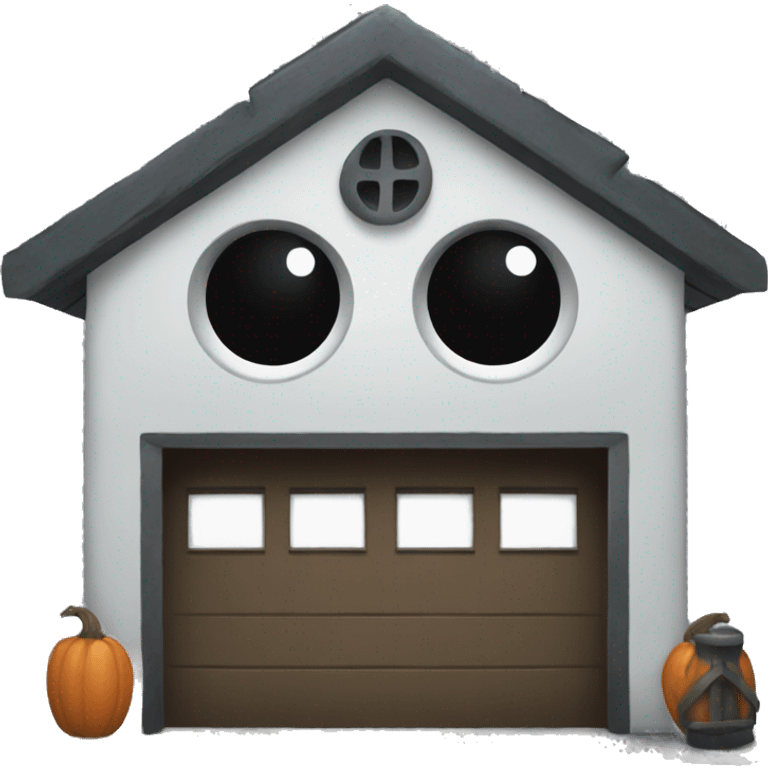 Haunted garage  emoji