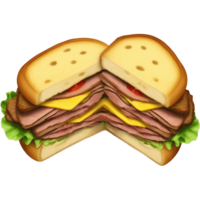 Roast beef sandwitch  emoji