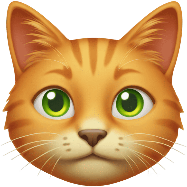 Orange cat emoji