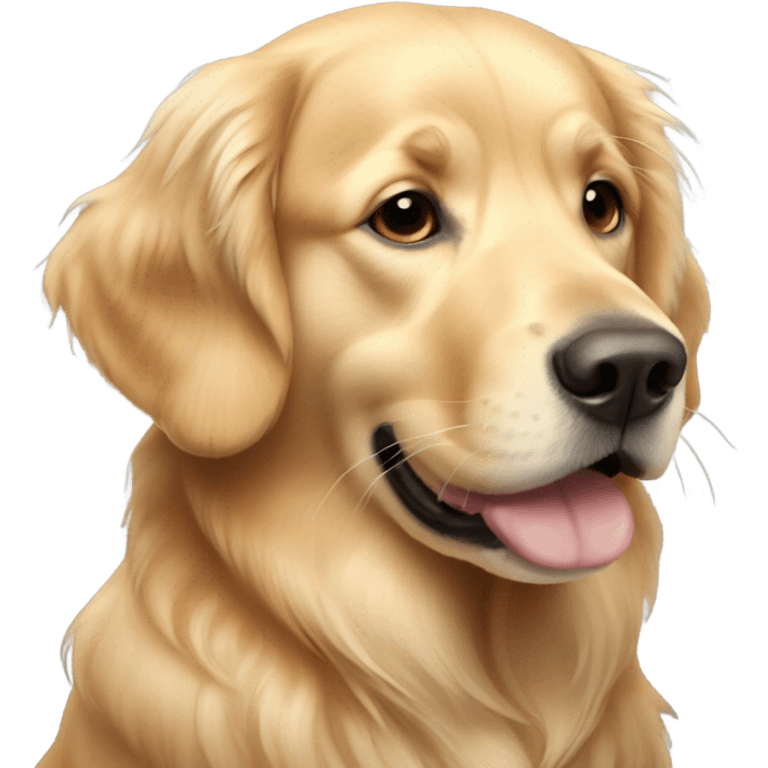 Golden retriever  emoji