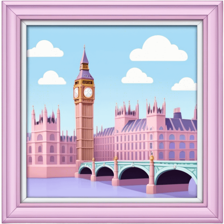 Pastel london emoji